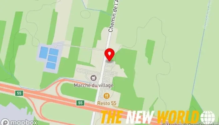 map of Financement Agricole Canada (Fac) Financial institution, Financial consultant, Loan agency, Used car dealer in Ange-Gardien