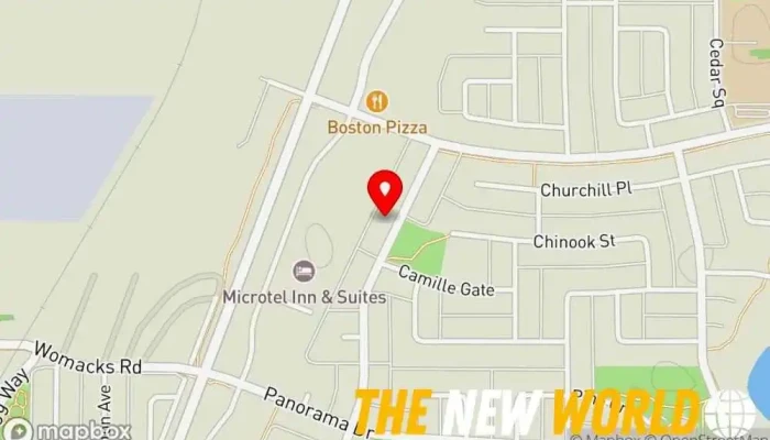 map of First Impression Websites Website designer in Blackfalds