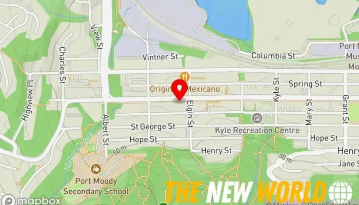 map of First Oak Financial Inc. Financial planner, Insurance broker, Investment service in Port Moody