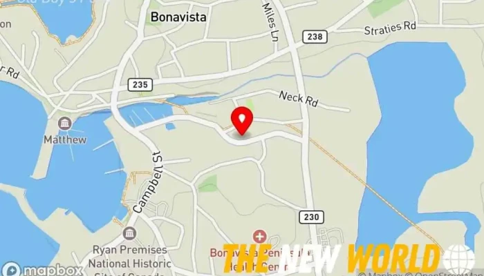 map of First Stop Auto Ltd Auto parts store in Bonavista