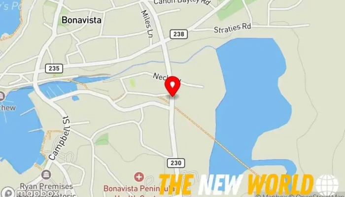 map of First Stop Ltd Gas station in Bonavista