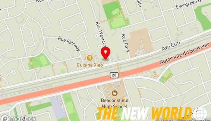 map of First Street Accountant Accountant in Beaconsfield