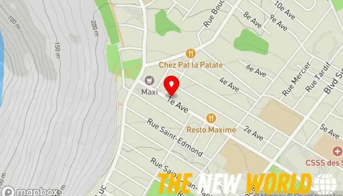 map of Fleuriste Cote Florist, Professional services in Val-des-Sources