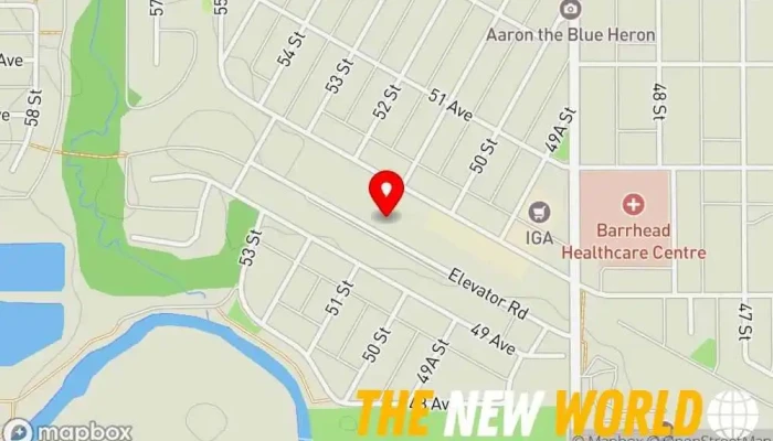 map of Fluet Landon Accounting Inc. Accountant in Barrhead