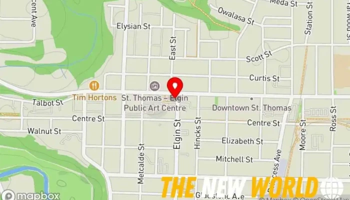 map of Fordham Monty General practice attorney in St Thomas