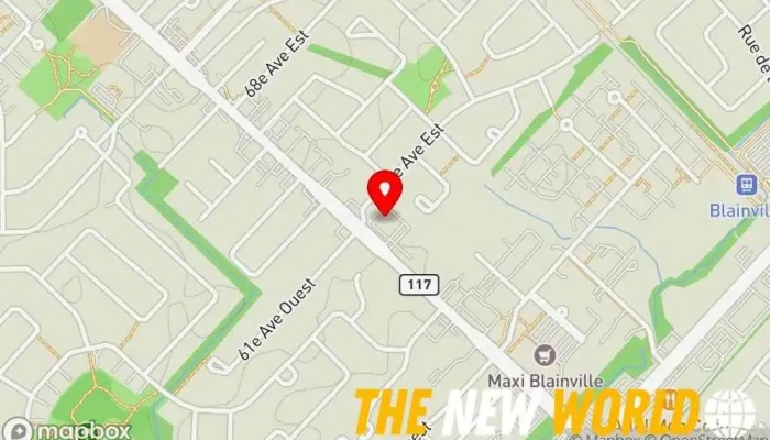 map of Francisca Gagné, Conseillère D'orientation - Blainville Quarry, Career guidance service, Educational consultant, Employment agency, Occupational health service in Blainville