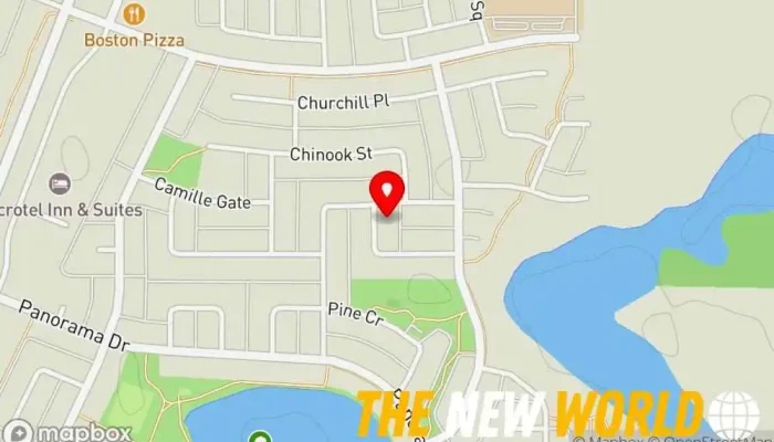 map of Frazier's Next Level Coaching Personal trainer in Blackfalds