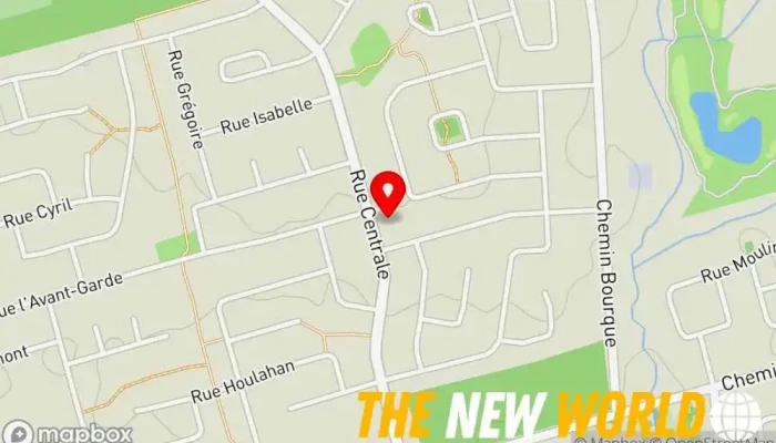 map of Gabrielle Gaudet Coaching Health consultant in Dieppe