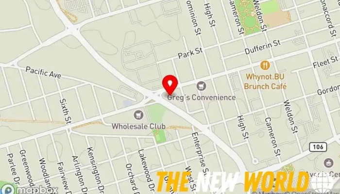 map of Gallie Executive Advisory services Business management consultant in Moncton