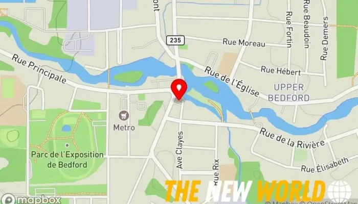map of Garage Daniel Choquette Mechanic in Bedford
