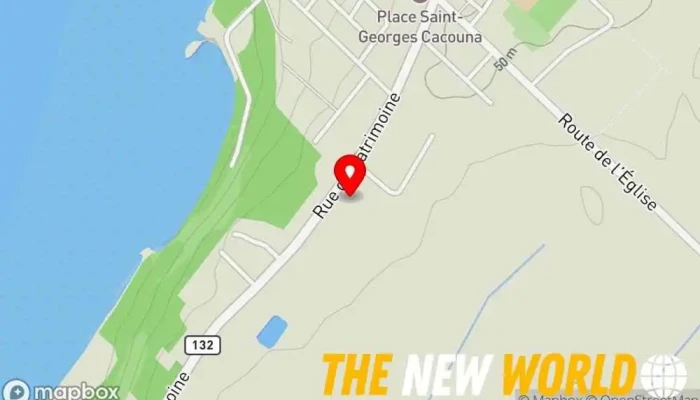 map of Garage Saindon (1987) Inc Auto repair shop in du Patrimoine