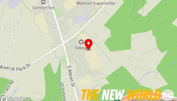 map of GBS Technologies TELUS & Koodo Telecommunications service provider, Cell phone accessory store, Cell phone store, Security system supplier in Amherst