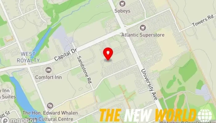 map of Geek Squad Computer repair service, Computer service, Computer support and services, Data recovery service, Electronics repair shop, Home automation company, Home cinema installation, Security system supplier in Charlottetown