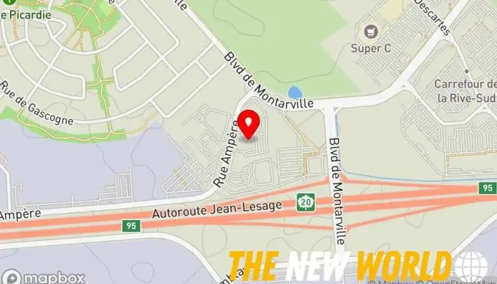 map of Génicom Consulting Group Computer consultant in Boucherville