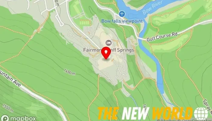 map of GES - Global Experience Specialists Exhibition planner, Event management company, Event technology service in Banff