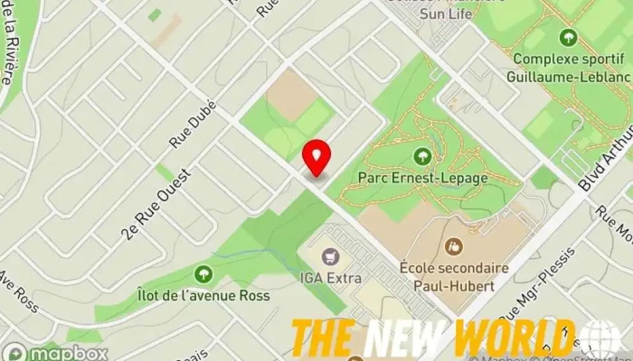 map of GEST-iON comptabilité - Valérie Gosselin Bookkeeping service in Rimouski