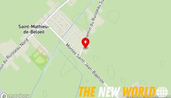 map of Gestion Comptable Informatek Accountant in Saint-Mathieu-de-Beloeil