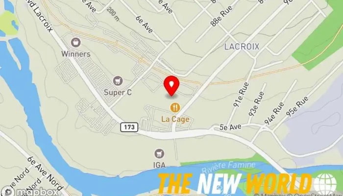 map of Gestion Comptable MJ Inc. | St-Georges Accountant, Bookkeeping service, Business management consultant, Tax consultant, Tax preparation, Tax preparation service in Saint-Georges