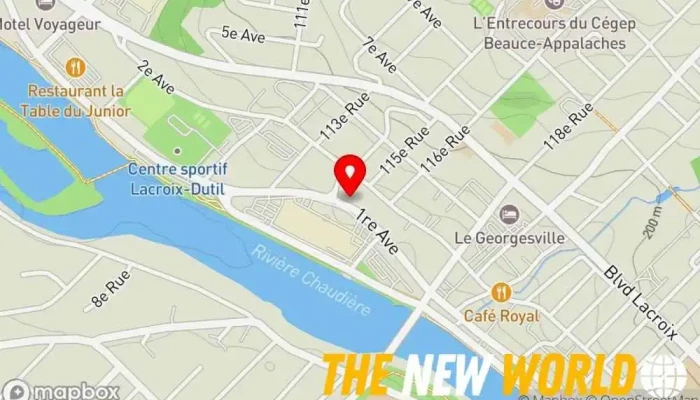 map of gestionjrbeaudry Law firm in Saint-Georges