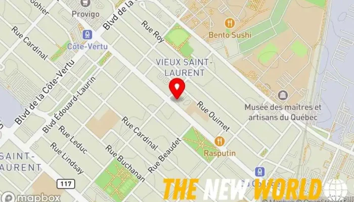 map of GET IN CANADA Immigration attorney, Immigration & naturalization service in Montreal