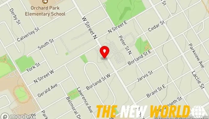 map of Get More Klients Marketing agency in Orillia