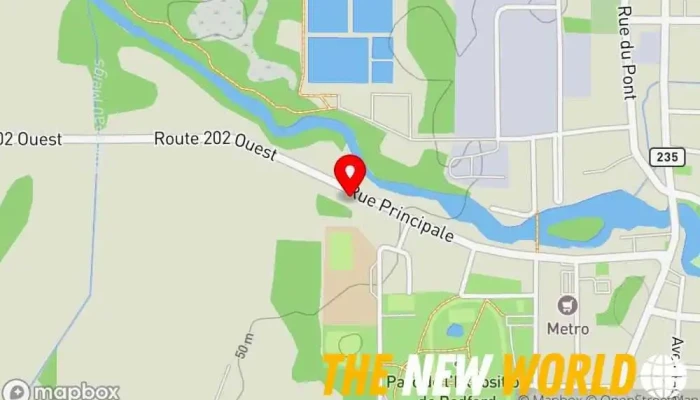 map of GG Pneu Tire shop, Mechanic, Tire repair shop in Bedford