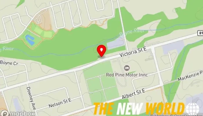 map of Gilmore & Gilmore Law Office General practice attorney, Real estate in Alliston