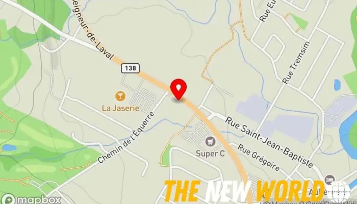 map of GINGRAS POULIOT, NOTAIRES Notary public in Baie-Saint-Paul