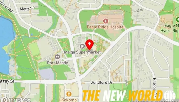 map of Gohar IT consulting Inc Software company in Port Moody