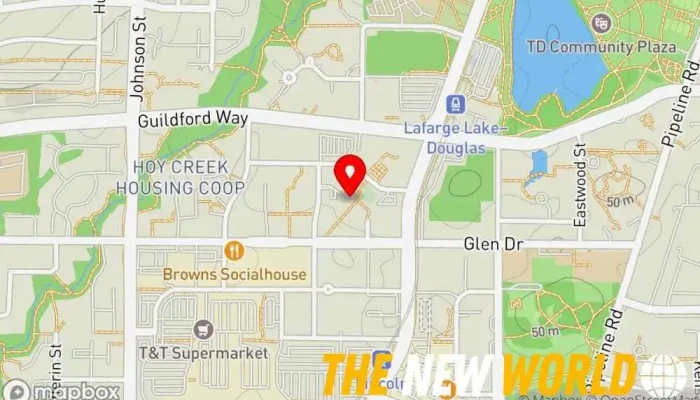 map of Gold Seal Notary Public in Coquitlam Notary public in Coquitlam