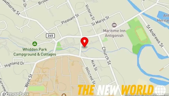 map of GoodLife Fitness Antigonish College and Creighton Gym, Personal trainer, Physical fitness program, Wellness program in Antigonish