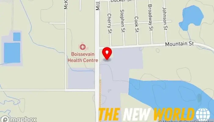 map of Goodon Industries Ltd Building materials supplier in Boissevain