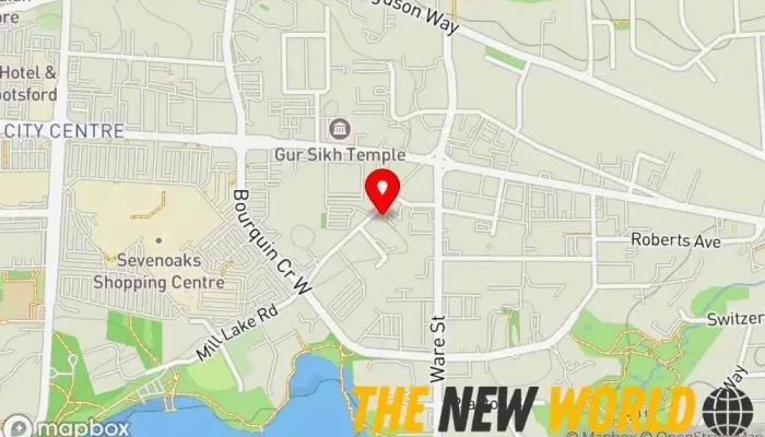 map of Gopi The Accounting Technician Ltd. Accounting firm, Bookkeeping service, Tax preparation service in Abbotsford