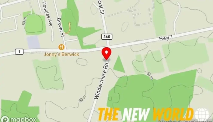map of Gould W M Plumbing & Heating Plumber in Berwick