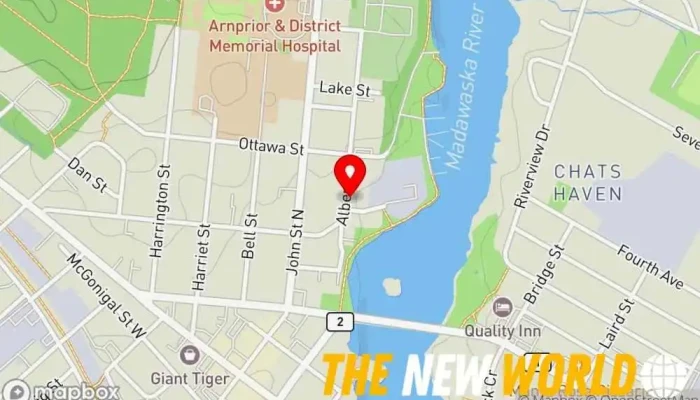 map of Grab-A-Cab Taxi Taxi service, Delivery service in Arnprior