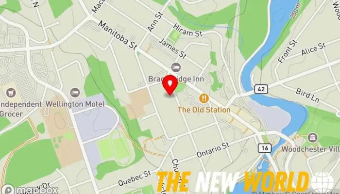 map of GRANITE ENGINEERING SERVICES Engineering consultant in Bracebridge