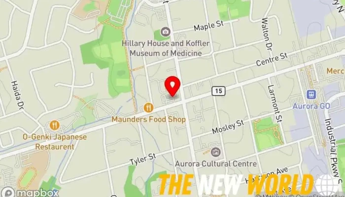 map of Green Canada Home Advisors Inc. Environmental consultant, Green energy supplier in Aurora