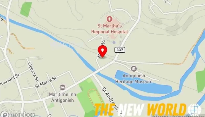 map of Green Diamond Equipment - Antigonish, NS Tractor dealer, Agricultural service, Farm equipment supplier, Landscaping supply store, Lawn mower repair service in Antigonish
