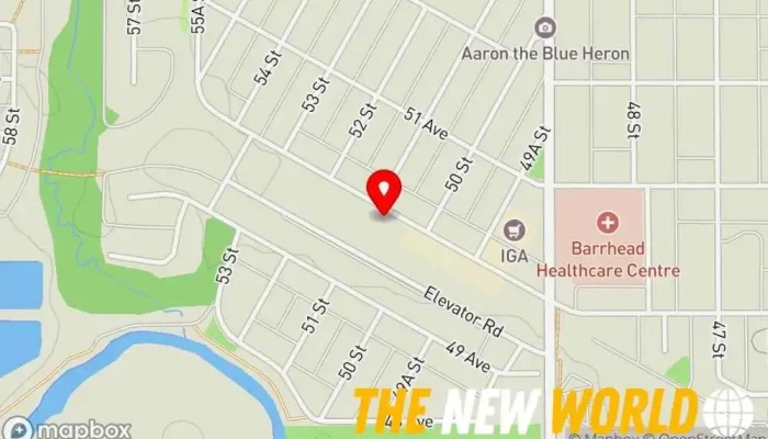 map of Greilach Lussier LLP Chartered accountant, Bookkeeping service, Business management consultant, Tax preparation in Barrhead