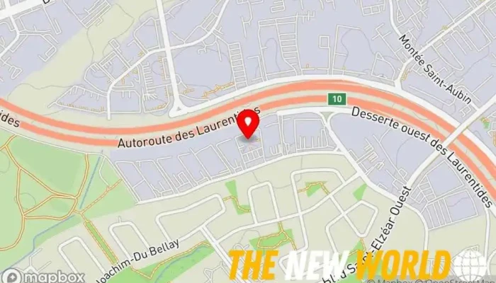 map of Group Elite Communications Inc. Computer support and services, Consultant in Laval