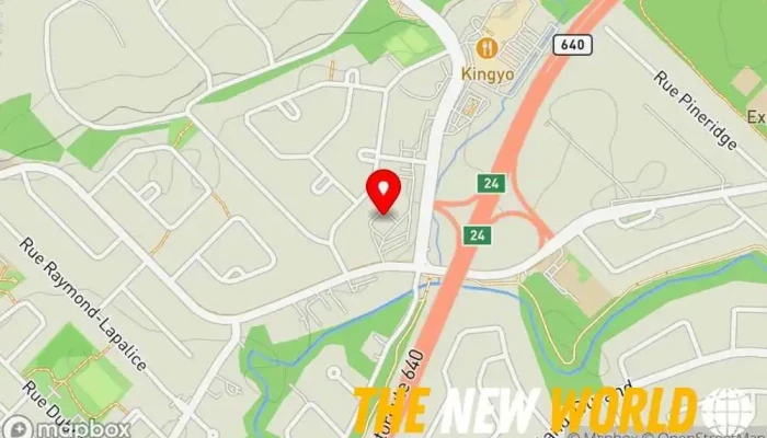 map of Groupe conseil Planius Consultant in Blainville