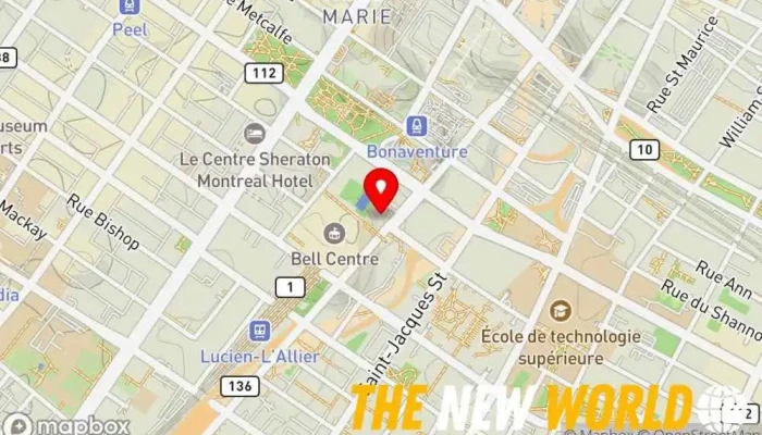 map of Groupe d'analyse Economic consultant, Business management consultant, Consultant, Financial consultant, Health consultant in Montreal