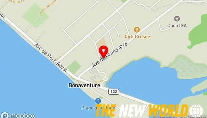 map of Groupe SCE Human resource consulting in Bonaventure