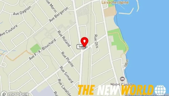 map of Groupe Tanguay Business management consultant in Roberval
