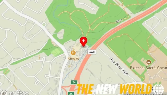 map of Guay & Kennard notaires inc. Legal services, Notary public in Blainville