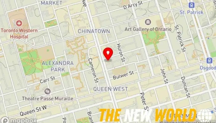 map of Halp Educational consultant in Toronto
