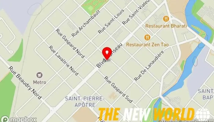 map of Hamon Screnci Inc. Law firm in Joliette