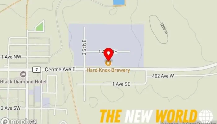 map of Hard Knox Brewery Brewery in Diamond Valley