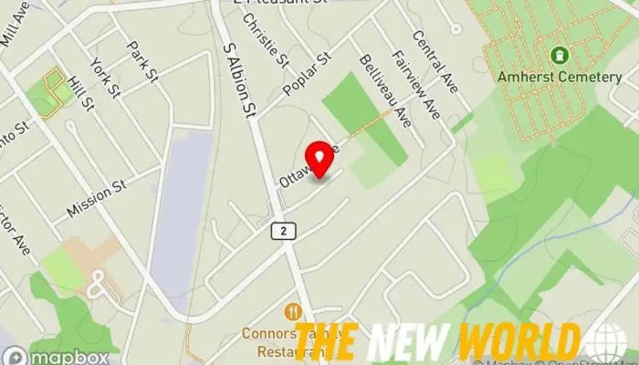 map of Harrison Electrical Services Electrician in Amherst