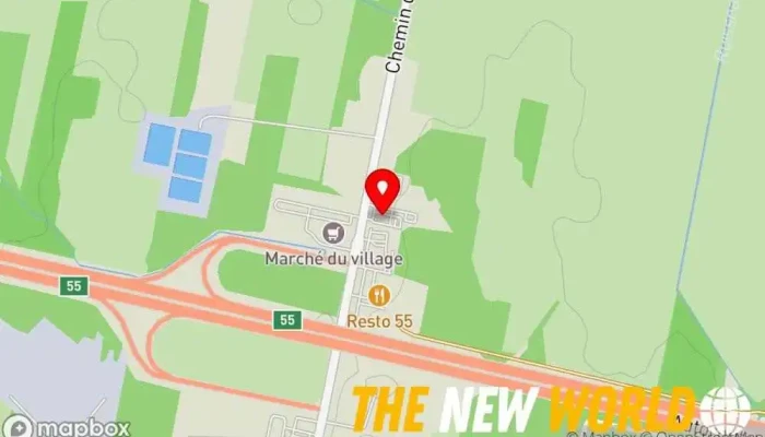 map of Harvey's Restaurant in Ange-Gardien